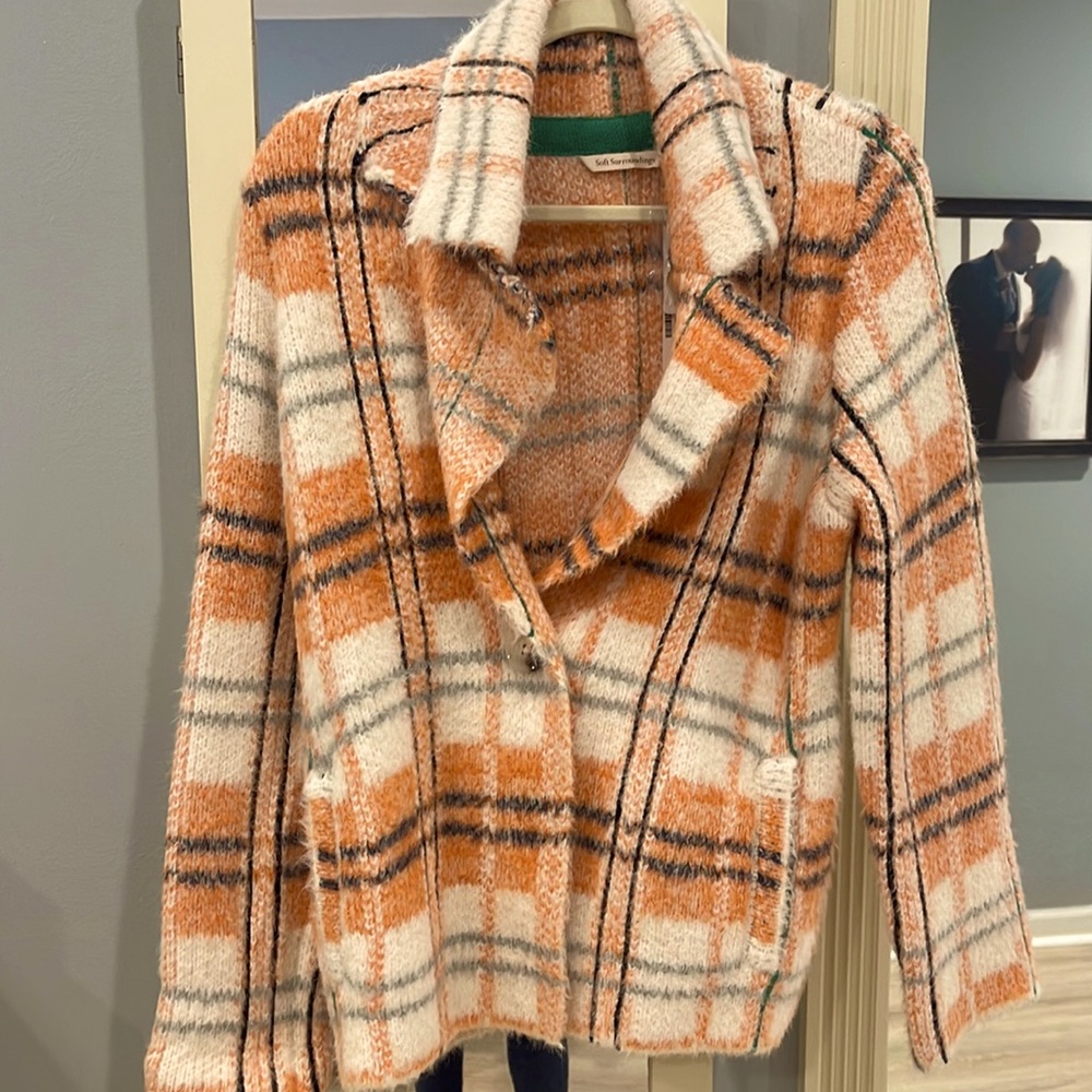 Soft surroundings sweater jacket